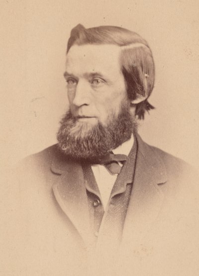 Portræt af Hubert Anson Newton 1830-1896, 1870-1877. af Sarony and Co