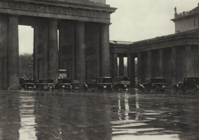 Berlin: Brandenburger Tor; Brandenburger Tor (s/h foto) af Sasha Stone