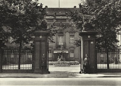 Berlin: Reichsprasidenten-Palais; Bopæl for republikkens præsident (s/h foto) af Sasha Stone