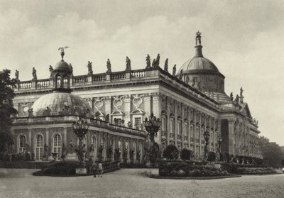 Potsdam, Neues Palais; New Palace (s/h foto) af Sasha Stone