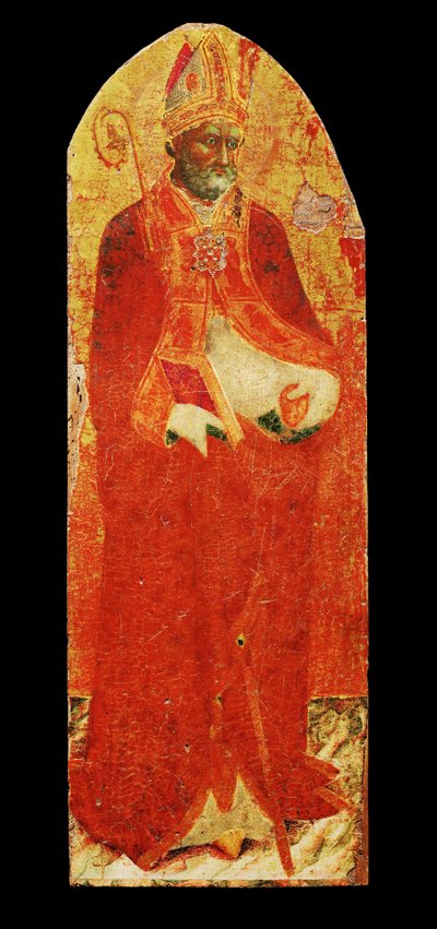 Sankt Nikolaus af Bari ... af Sassetta (c.1392-1450)