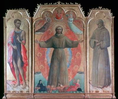 Franciskus ekstase, 1437-1444 af Sassetta