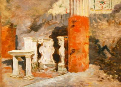 Hus i Pompeji af Francesco Saverio Altamura (1826-1897) af Saverio Altamura