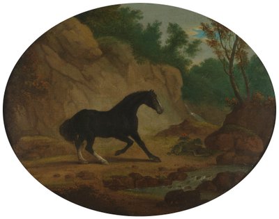 En hest, der er skræmt af en slange af Sawrey Gilpin