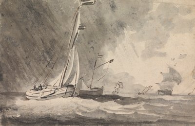Både i et regnvejr af Sawrey Gilpin