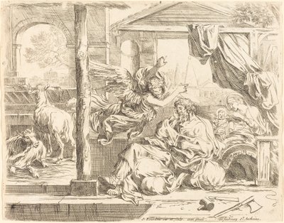 Sankt Josefs drøm af Sébastien Bourdon