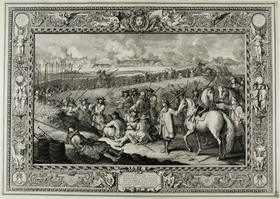 Belejring af turnering MDCLXVII af Sébastien Le Clerc the elder