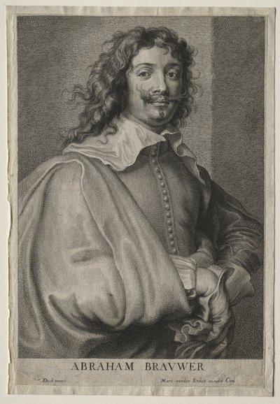 Adrian Brower af Schelte Adams Bolswert