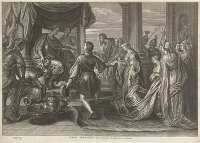 Scipios generøsitet af Schelte Adamsz. Bolswert
