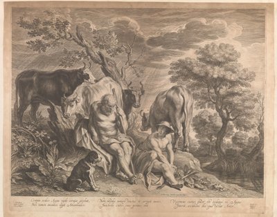 Mercury en Argus af Schelte Adamsz. Bolswert