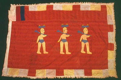 Flag, fra Ghana (tekstil) af School African