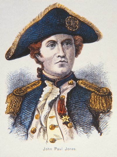 John Paul Jones (litho-farve) af School American