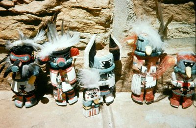 Kachina Dolls (blandet medier) af School American