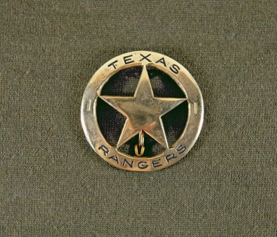 Texas Rangers Badge (metal) af School American