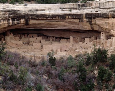 Udsigt over Cliff-paladset (1993, fotografi) af School Anasazi