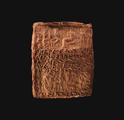Kileskrifttabletæske imponeret med fire cylinderforseglinger, ca. 20.–19. århundrede f.Kr. (ler) af School Assyrian