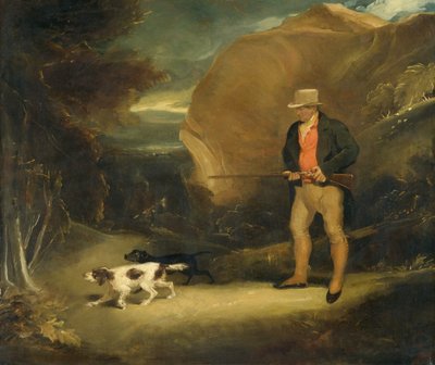 Maurice Lloyd (olie på lærred) af School British