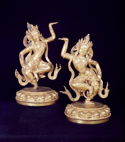 Bodhisattva, par Husante figurer af School Chinese