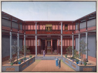 Honam Temple - Hall of Kuan Yin, gårdhave til Zen af School Chinese