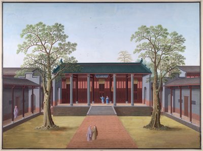 Honam Temple - Hall of the Mystery of Nirvana af School Chinese