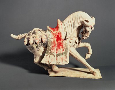 Stigende hest, gravfigur, 7.-begyndelsen af 8. århundrede, T