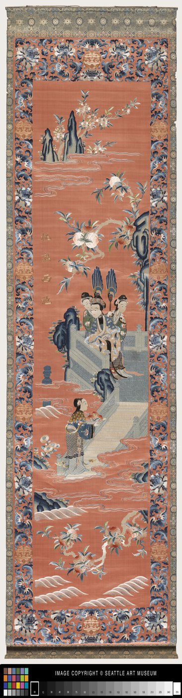 Løber (klud med broderi) af School Chinese
