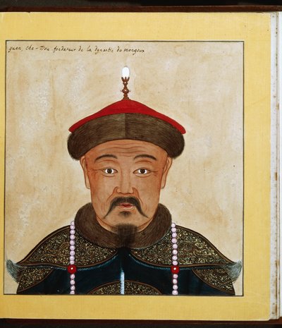 Den Store Kublai Khan (1215-1294), kinesisk civilisation af School Chinese