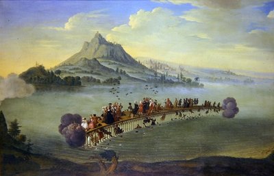 Livets bro (olie på lærred) af School Dresden