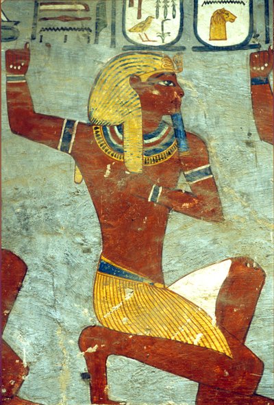Det gamle Egypten, Maleri, Ramses I