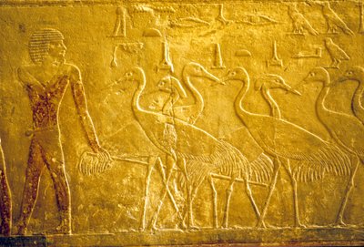 Det gamle Egypten, Vægudskæring/-maleri, Ti