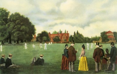 Big Side Cricket, Rugby School, England, fra 