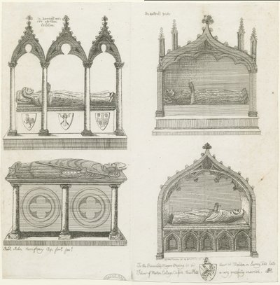 Lichfield Cathedral - Grave af School English