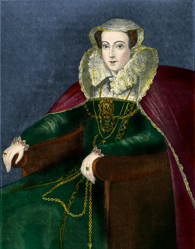 Mary, Queen of Scots, illustration fra 