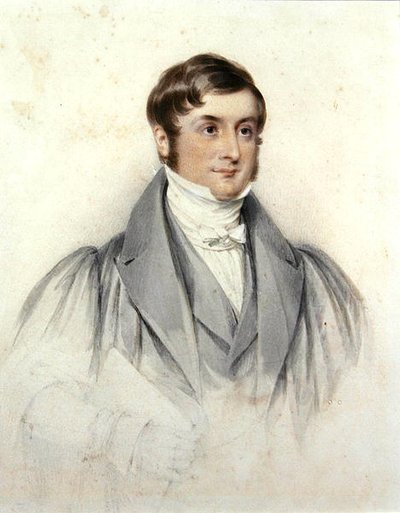 Revd. Roydon Hughes (akvarel) af School English
