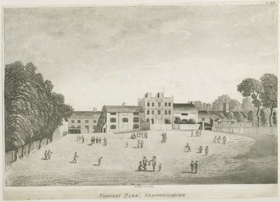 Sedgley Park School: akvatintegravering, nd [c 1797] (tryk) af School English