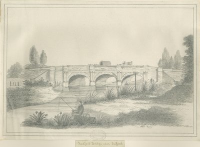 Stafford - Radford Bridge: blyantstegning, nd [?1800-tallet] (tegning) af School English