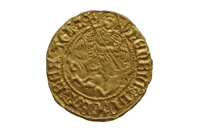 Tudor mønt fra Asthall Hoard af School English