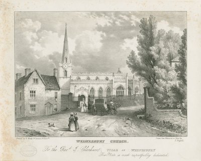 Wednesbury Church: litografi og [ (tryk) af School English