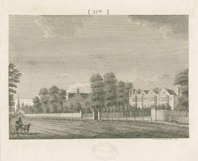 Whittington Hall: gravering af School English