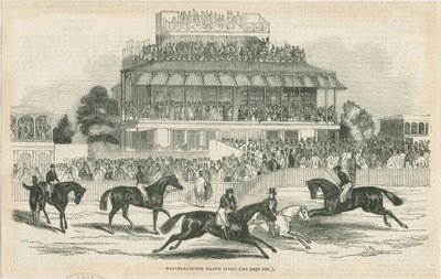 Wolverhampton - Grand Stand: træsnitsgravering, nd [c 1844] (tryk) af School English