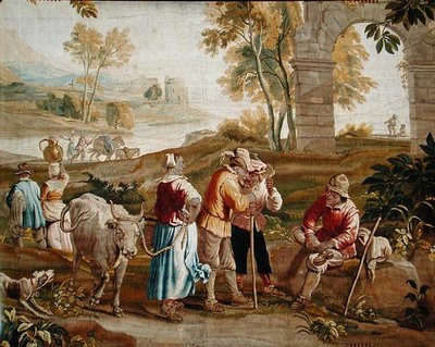 Country scene af School Flemish