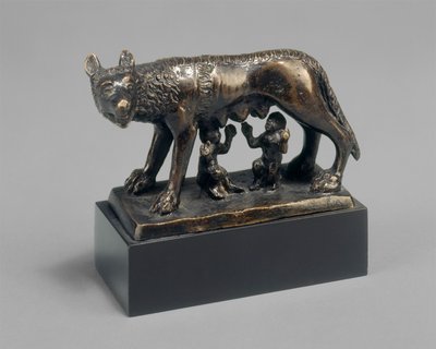 Romulus og Remus dies af en hun-ulv af School Florentine