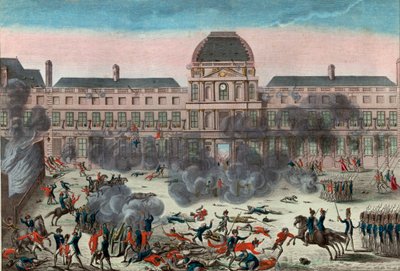 Angreb på Tuilerierne af School French