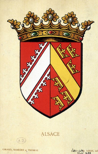 Frakke af Alsace af School French