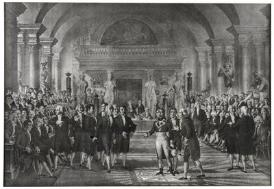 General Bonaparte valgte den 25. december 1797 til sektionen for mekanisk kunst i videnskabssektionen for at erstatte Lazare Carnot ved Videnskabsakademiet i Paris af School French