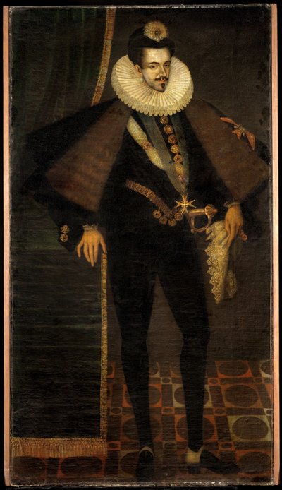 Henri III, konge af Frankrig, den sidste konge af huset Valois ... af School French