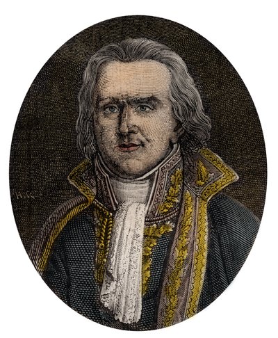 Portræt af Jean Etienne Marie Portalis. Fransk jurist og politiker (1746 -1807) - Greve Jean-Etienne-Marie Portalis (1746-1807) af School French