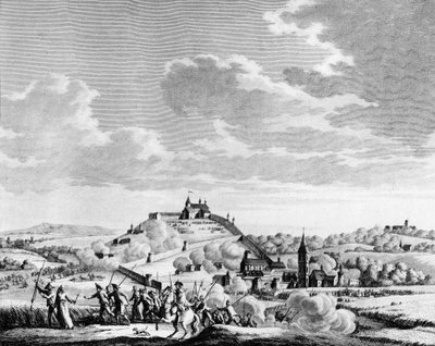 Den franske revolutions krig og antirevolutionære bevægelser: Vendekrigen. Belejring i slaget ved Granville den 14. november af School French
