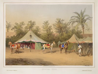 Lejr i Egypten af School Hungarian