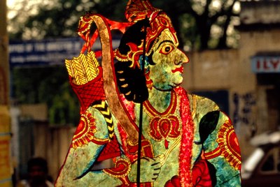 Figur af guden Rama af School Indian